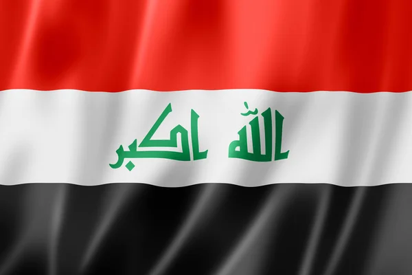 Iraqi flag — Stock Photo, Image