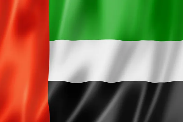United Arab Emirates flag — Stock Photo, Image