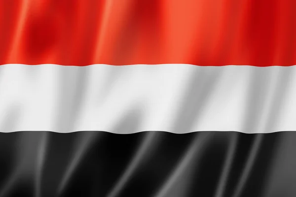 Bandiera Yemen — Foto Stock