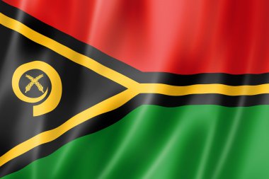 Vanuatu Cumhuriyeti bayrağı