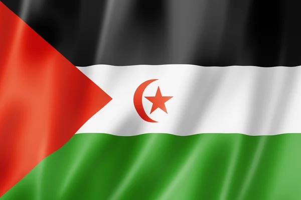 Bandera saharaui —  Fotos de Stock