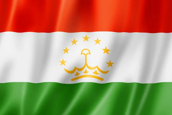 Tajikistan flag — Stock Photo, Image