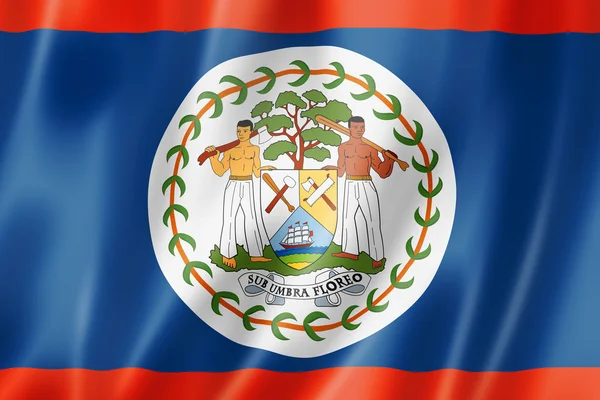 Belize-Flagge — Stockfoto