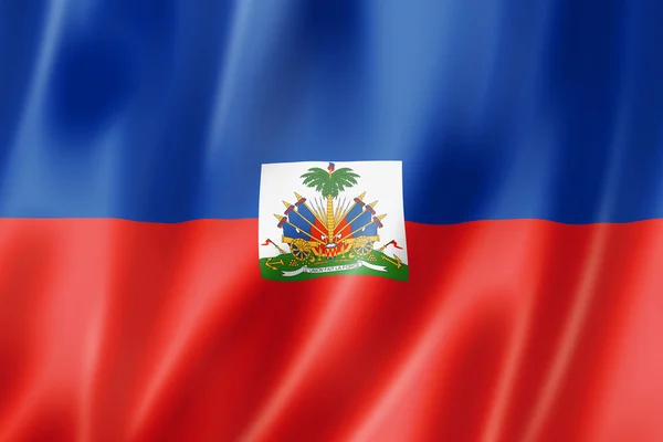 Drapeau haïtien — Photo