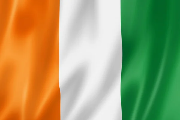 Ivorian flag — Stock Photo, Image