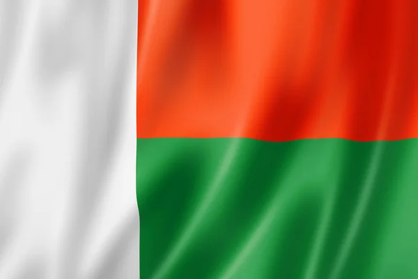 Vlag van Madagaskar — Stockfoto