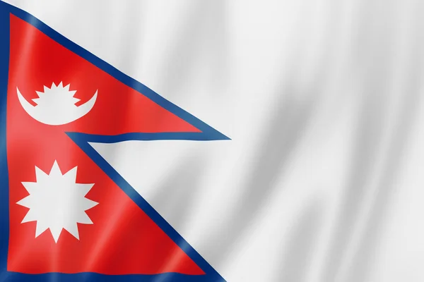 Bandiera nepalese — Foto Stock