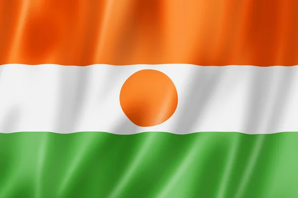 Niger flag — Stock Photo, Image