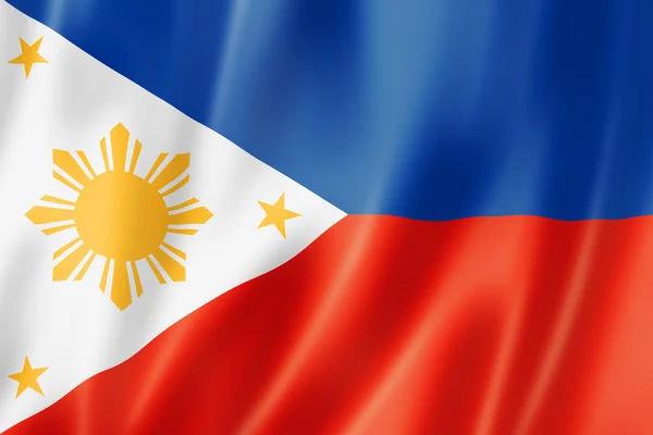 Philippines flag — Stock Photo, Image