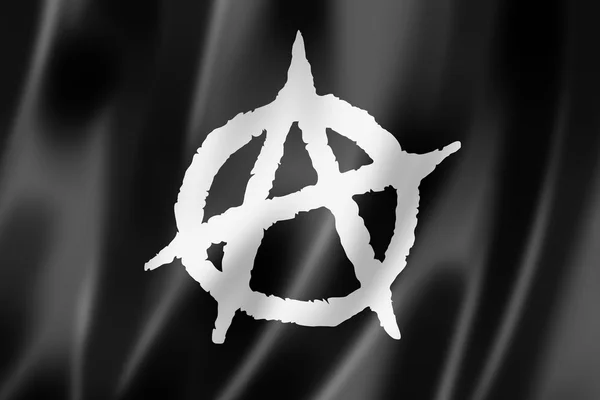 Anarchy flag — Stock Photo, Image