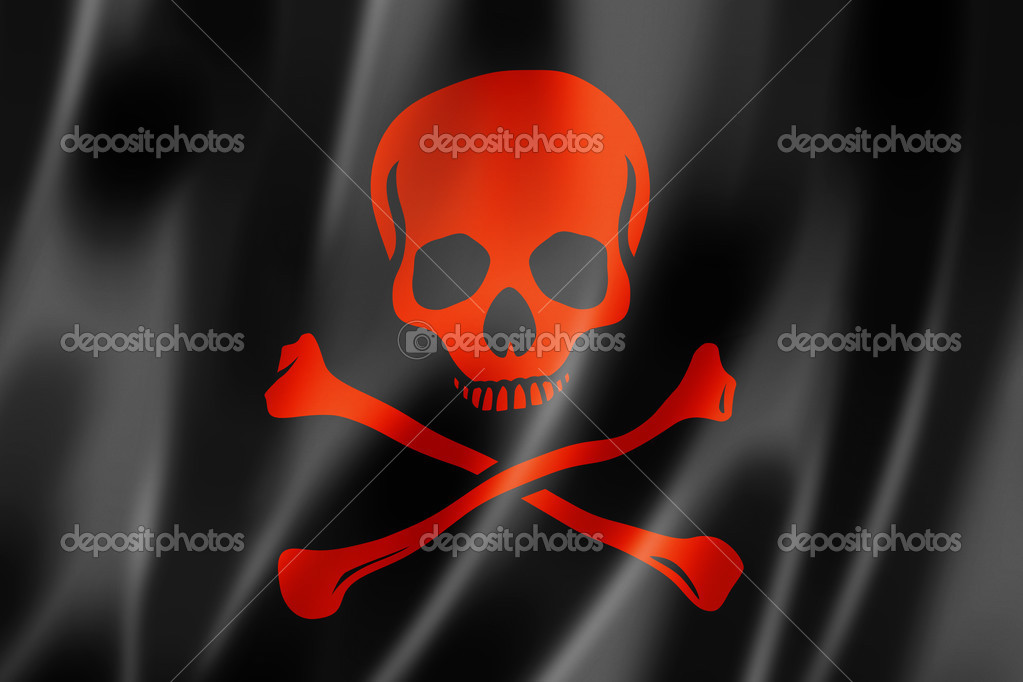 Pirate Flag Jolly Roger Stock Photo By C Daboost