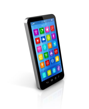 akıllı telefon dokunmatik ekran hd - apps simgeler arabirimi