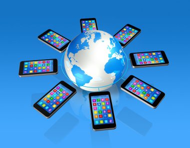 Akıllı dünya dünyada, global iletişim