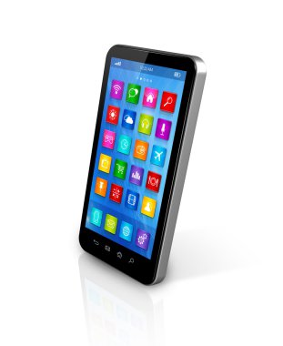 akıllı telefon dokunmatik ekran hd - apps simgeler arabirimi