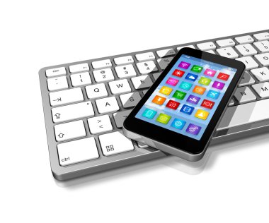 bilgisayar klavye smartphone