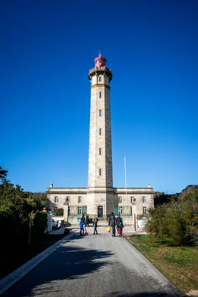 Island France Novembre 2021 Phare Des Baleines Phare Des Baleines — Photo