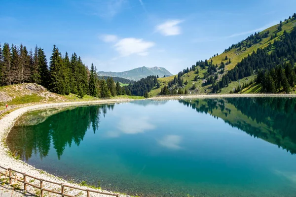 Balme Het Berglandschap Clusaz Haute Savoie Frankrijk — Stockfoto