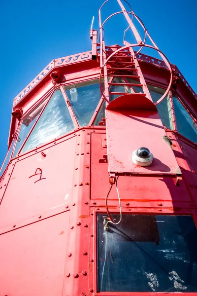 Vuurtoren Voor Walvissen Phare Des Baleine Eiland Frankrijk — Stockfoto