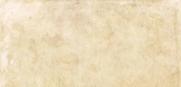 Старая Пергаментная Бумага Горизонтальная Текстура Баннера — стоковое фото