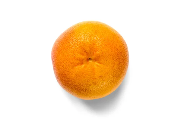 Toranja Laranja Isolada Sobre Fundo Branco — Fotografia de Stock