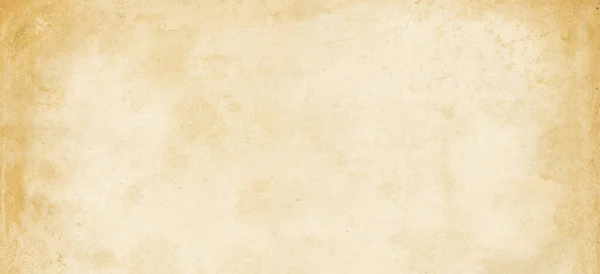 Old parchment paper. Horizontal banner texture wallpaper