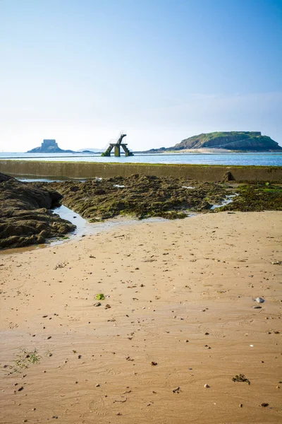 Saint Malo Naturlig Pool Och Dykning Bretagne Frankrike — Stockfoto