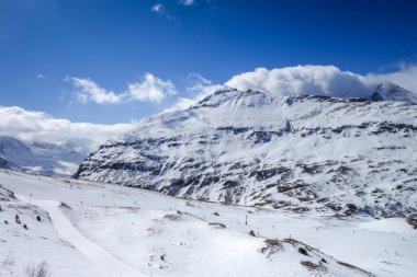 Ski slopes of Val Cenis in the Vanoise Park, France