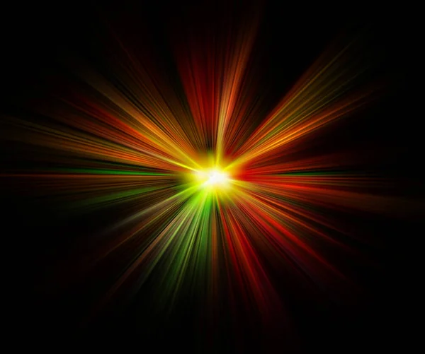 Blur Light Burst Making Speed Effect Computer Graphic Illustration — Stock Photo, Image