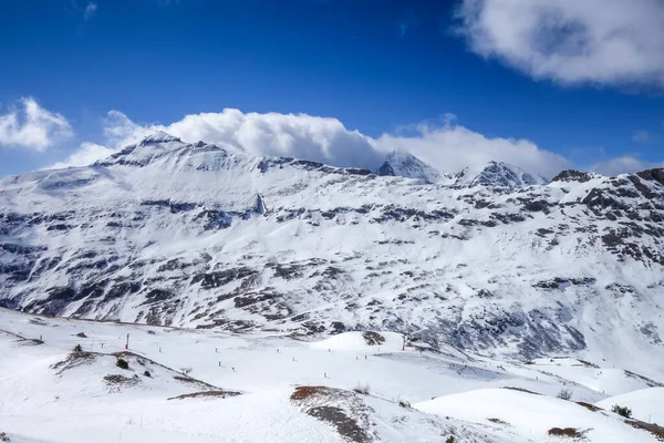 Ski Slopes Val Cenis Vanoise Park France — Stok fotoğraf