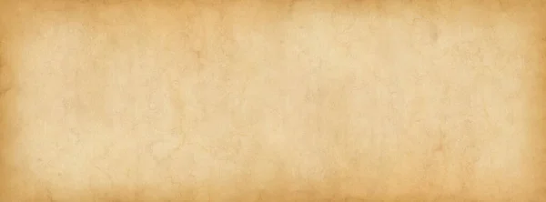 Старый Пергаментный Бумажный Текстурный Фон Винтажные Обои Горизонтальное Знамя — стоковое фото