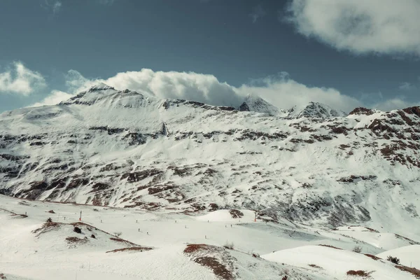 Ski Slopes Val Cenis Vanoise Park France — Stok fotoğraf