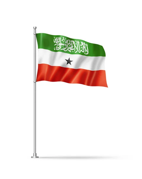 Somaliland Flag Illustration Isolated White — Stock Photo, Image