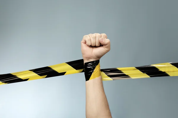Barrier Tape — Stock Photo, Image
