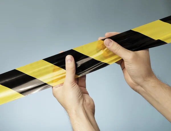 Barrier Tape — Stock Photo, Image