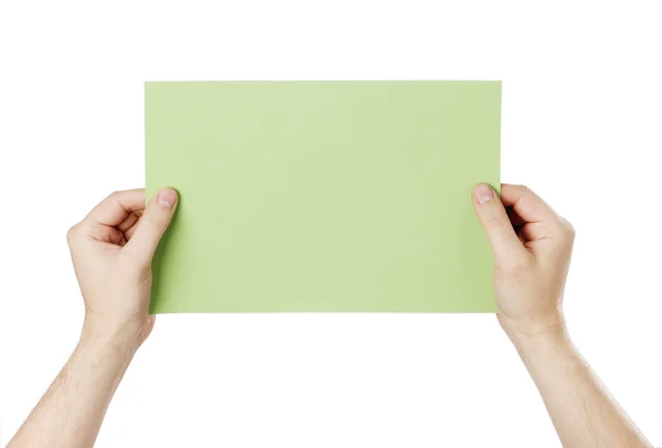 Green Message — Stock Photo, Image
