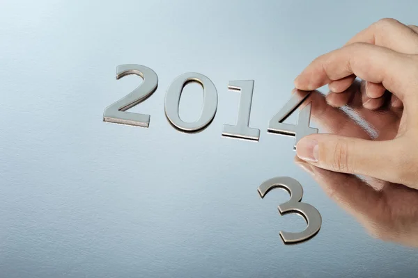Gott nytt år 2014 — Stockfoto