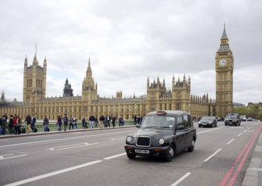 Londra siyah taksi