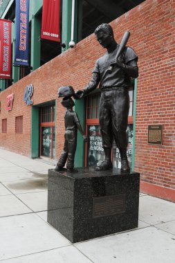 ted Williams heykel fenway Park'ta boston massachusetts