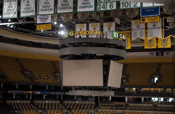 Boston Celtics Championship Banners — Stockfoto