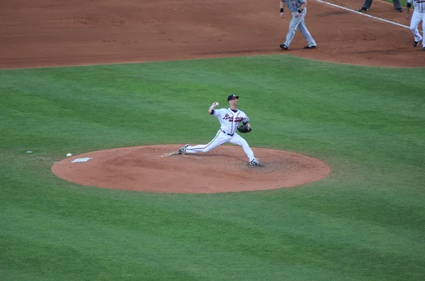 Atlanta Braves Pitcher Tim Hudson — Stockfoto