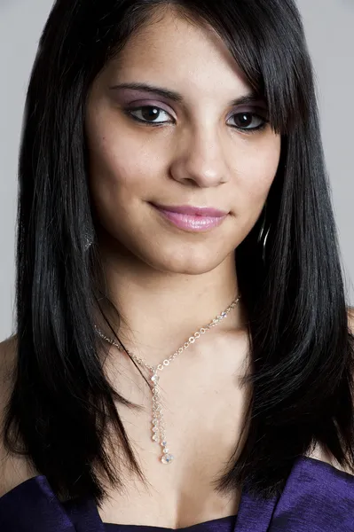 Portrait of a Young Hispanic Female — Stock Photo, Image