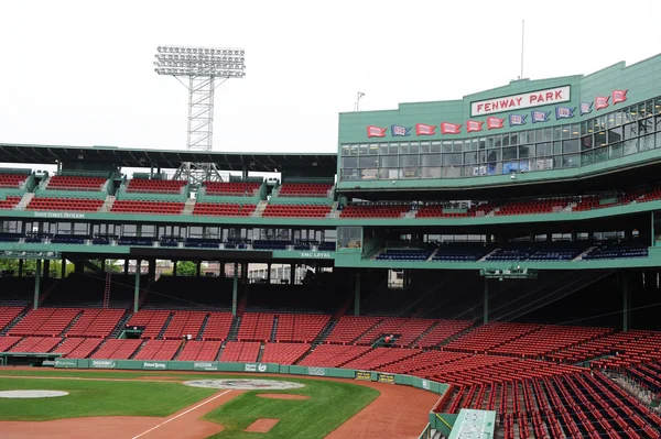 Fenway Park en Boston Massachusetts Fotos de stock libres de derechos