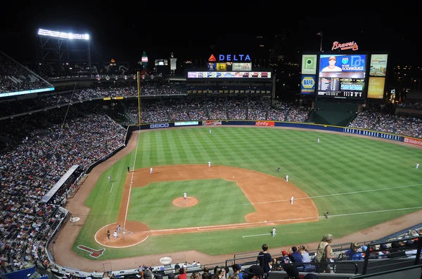 Turner Field ad Atlanta, Georgia Immagine Stock