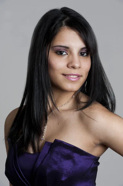 Portrait of a Young Hispanic Female — Stock Photo, Image