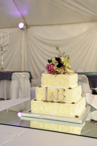 Pastel de boda con detalles —  Fotos de Stock