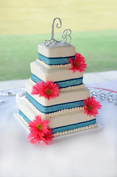 Colorful Wedding Cake — Stock Photo, Image