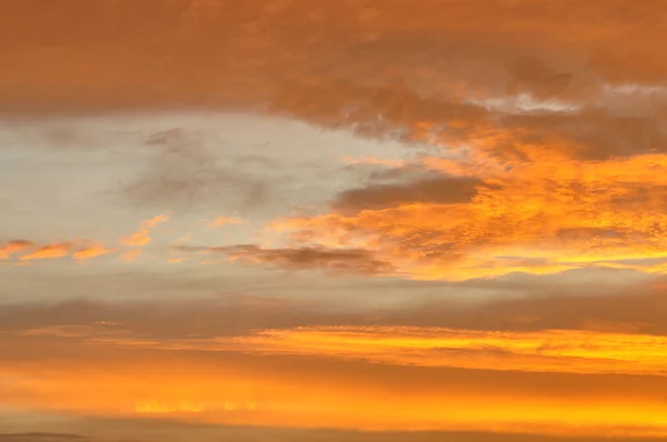 Puesta de sol naranja — Foto de Stock