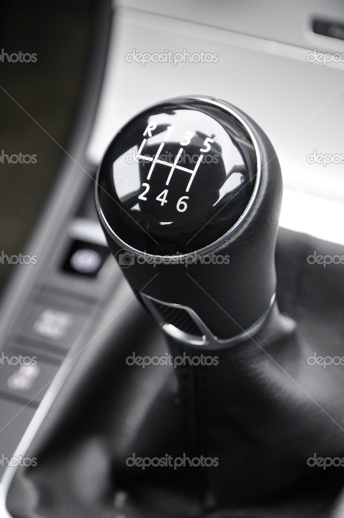 Manual car gear shift — Stock Photo © Vdumanchuk 22762310