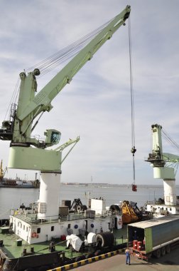 Odessa'daki Sea port