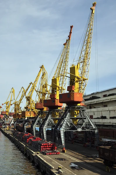 Sea port in Odessa — Stock Photo, Image